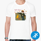 Мужская спортивная футболка