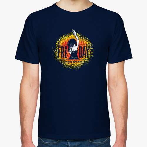 Футболка с принтом FreeDay