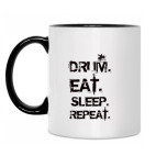 Кружка двухцветная