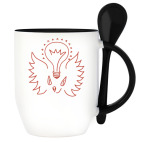 Кружка с ложкой