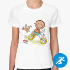 Женская спортивная футболка