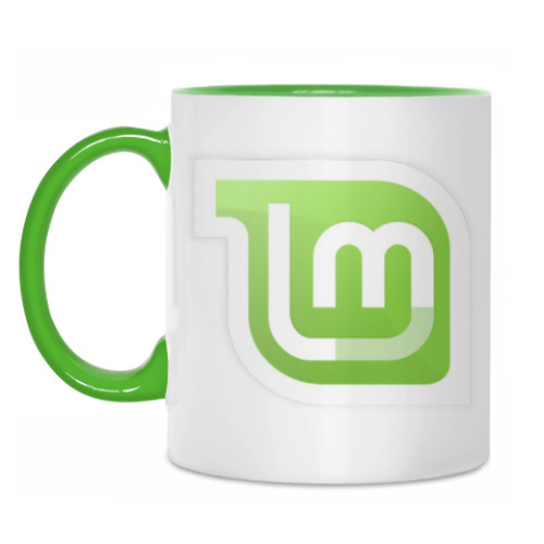Кружка с принтом Linux Mint