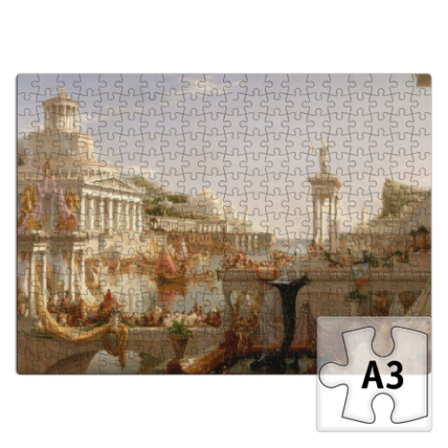 Пазл с принтом Томас Коул. Путь империи. Расцвет (Романтизм)