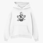 Толстовка худи оверсайз