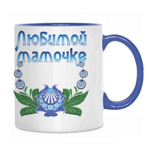 Кружка с принтом Подарок маме