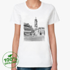 Женская футболка органик