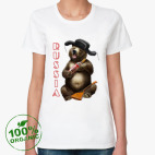 Женская футболка органик