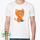 Мужская футболка органик