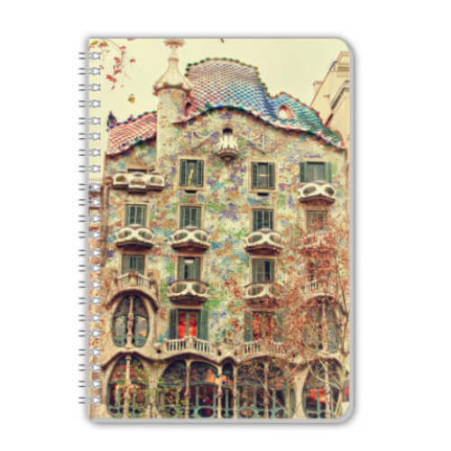 Тетрадь с принтом Дом Бальо