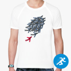 Мужская спортивная футболка