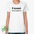 Женская футболка органик