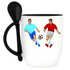 Кружка с ложкой