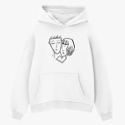 Толстовка худи оверсайз