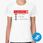 Женская спортивная футболка