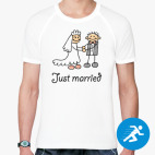 Мужская спортивная футболка