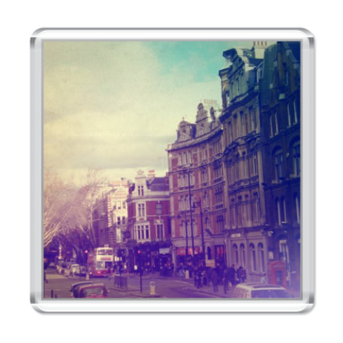 Магнит с принтом  'Прага'