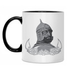 Кружка двухцветная