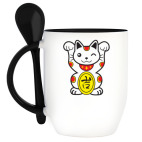 Кружка с ложкой