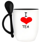 Кружка с ложкой