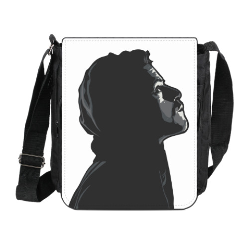 Сумка на плечо (мини-планшет) с принтом Mr Robot - fsociety - E Corp