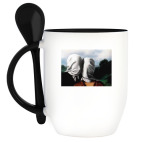 Кружка с ложкой