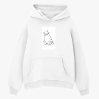 Толстовка худи оверсайз