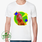 Мужская футболка органик