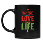 Кружка цветная UV-DTF