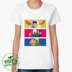 Женская футболка органик