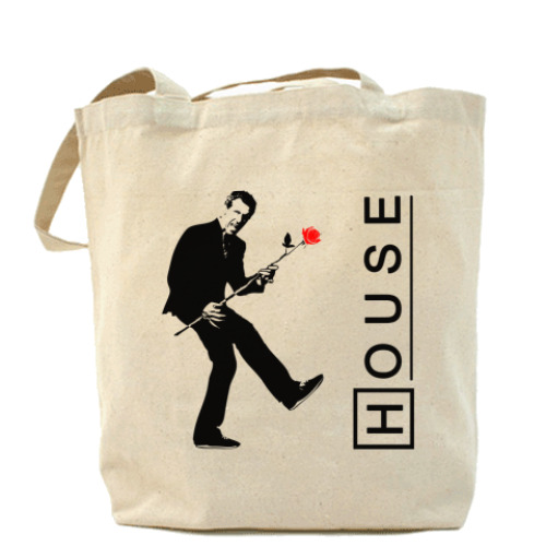 Сумка шоппер с принтом House M.D.