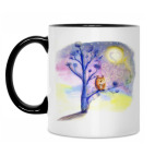 Кружка двухцветная