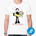 Мужская спортивная футболка