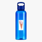 Прозрачная спортивная бутылка