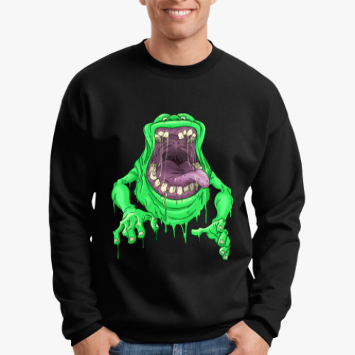 Свитшот с принтом Лизун