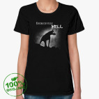 Женская футболка органик