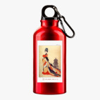 Металлическая бутылка 400 мл UV-DTF