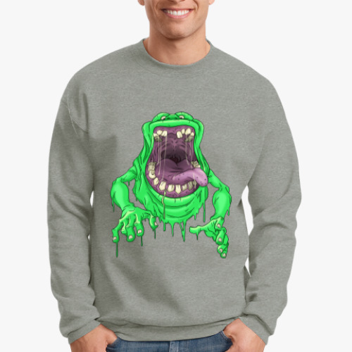 Свитшот с принтом Лизун