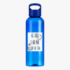 Прозрачная спортивная бутылка