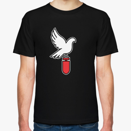 Футболка с принтом Dove Bomber b