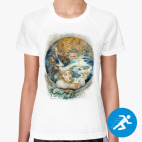 Женская спортивная футболка