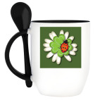 Кружка с ложкой