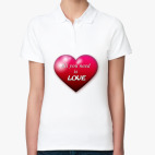 Женская рубашка поло