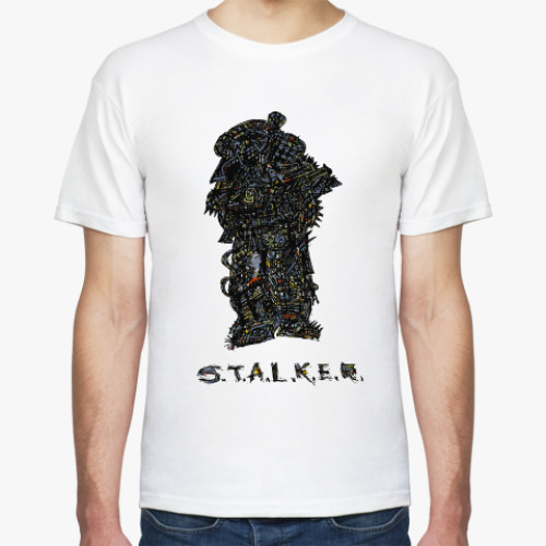 Футболка с принтом Сталкер
