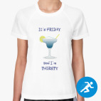 Женская спортивная футболка