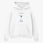 Толстовка худи оверсайз