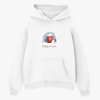 Толстовка худи оверсайз