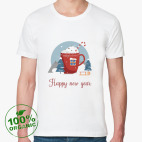 Мужская футболка органик