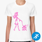 Женская спортивная футболка