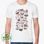 Мужская футболка органик