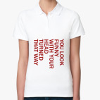 Женская рубашка поло